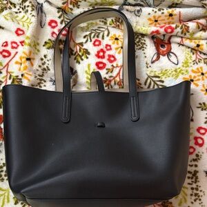 Elegant Black Tote Bag